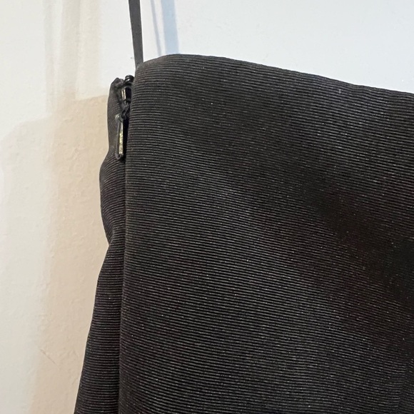 Amsale One Shoulder Black Dress - Picture 3 of 6